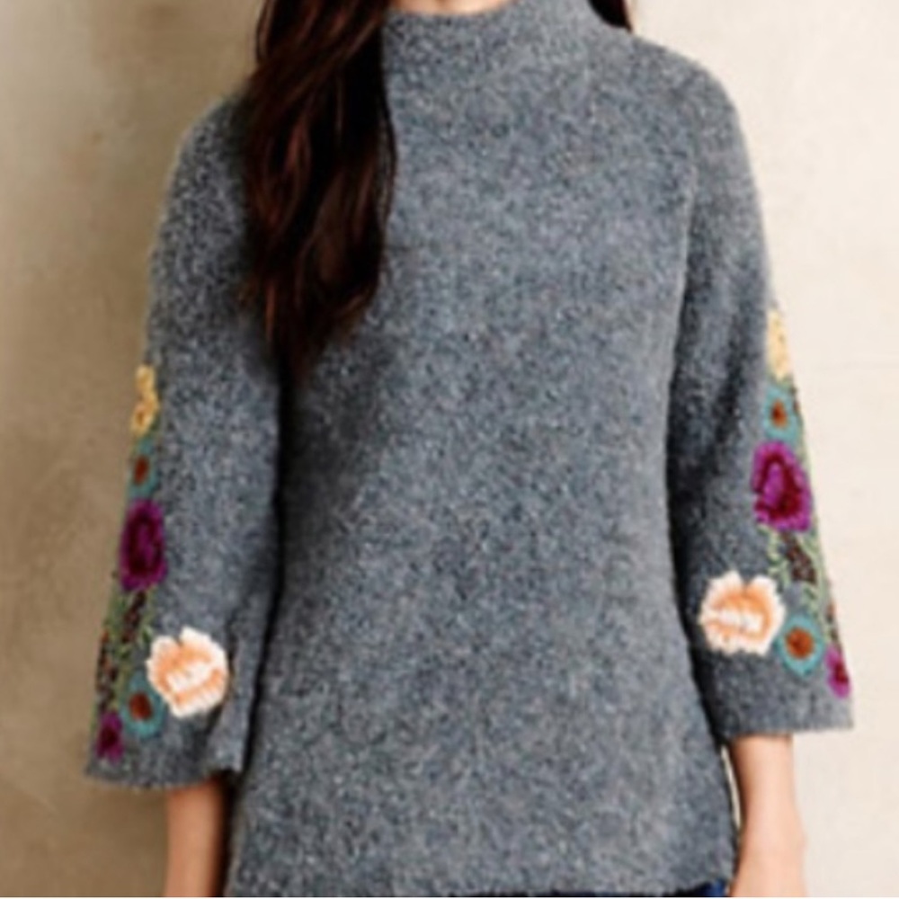 Anthropologie Rosevine Sweater M